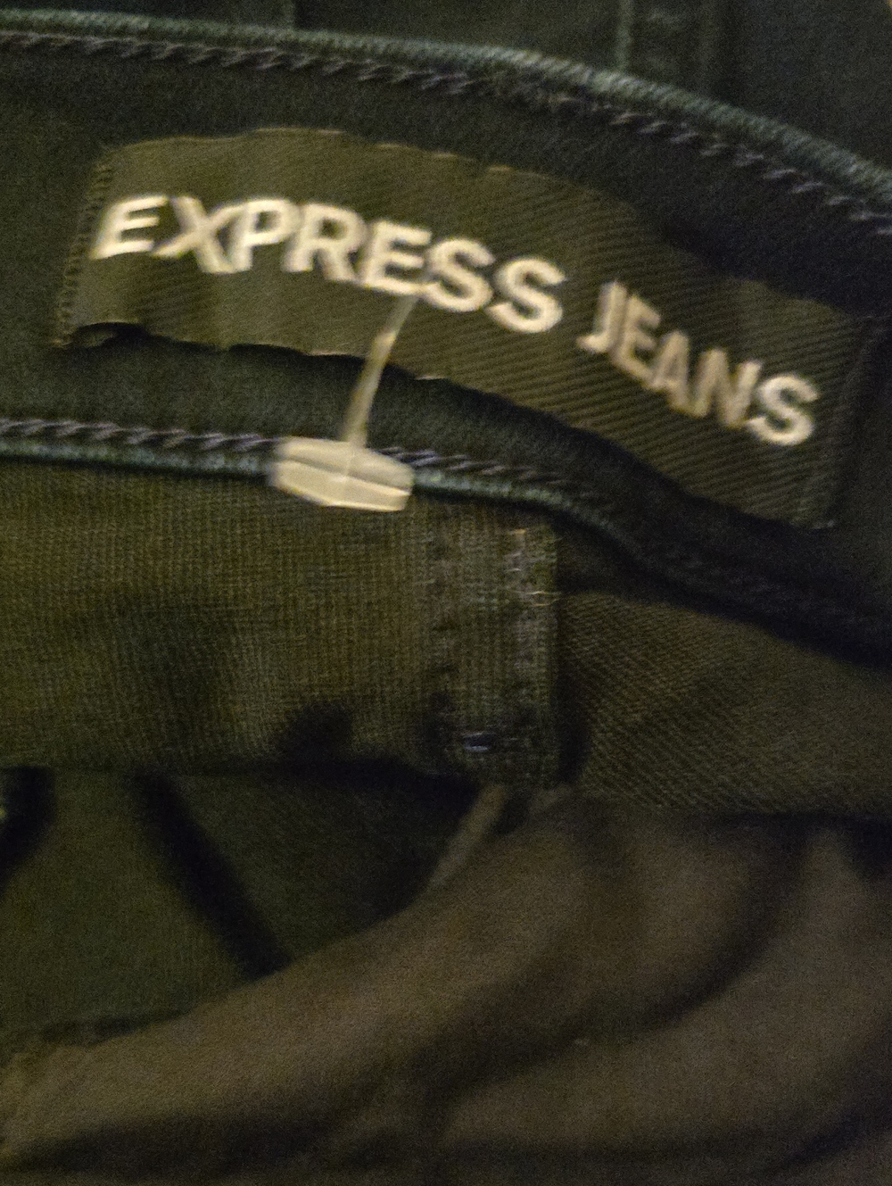 Express Jeans Women's Size 2 Black Exp Supersoft Legging Mid Rise Stretch